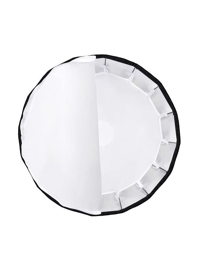 FOMITO - Godox Quick Release Parabolic Softbox QR-P70 27.5 inch / 70cm with Honeycomb Grid and Bowens Mount for Godox SL-60W VL150 VL300 UL150 SL150WII SZ150R - Image 1