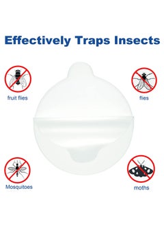 Excefore Refill Glue Boards 24 Pcs 4.3 Inches Sticky Glue Pads Fits for Katchy, for Fenun and Other Models Indoor Insect Fly Mosquito Trap Bug Catcher Mosqusito Lamp, Flea Trap Refill  - Image 3