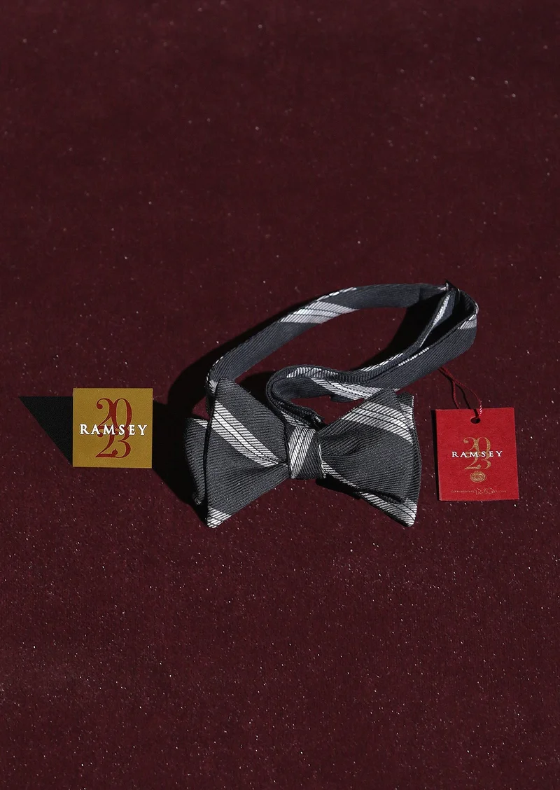 Ramsey Black Bow Tie