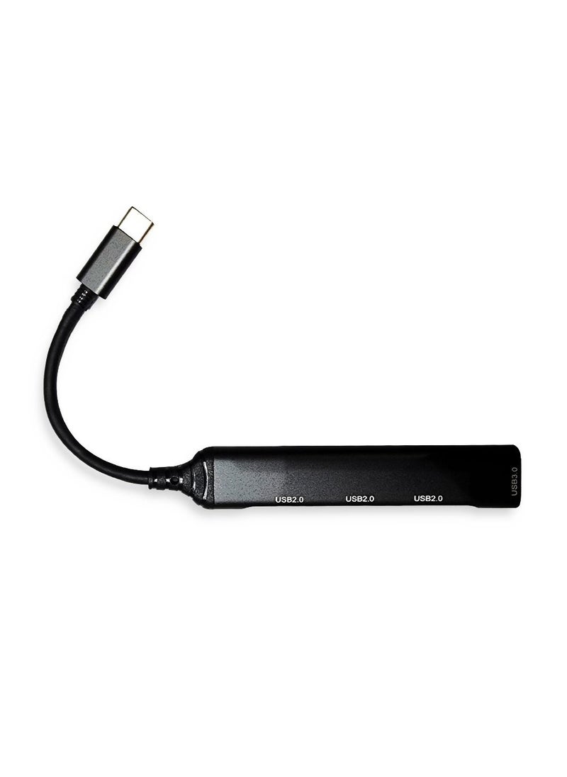 Generic - Usb Convert Hub 3.0 Extension Adapter For Multi Sooket Fast Transfer Data - Type-C Model (SX-35) - Image 1