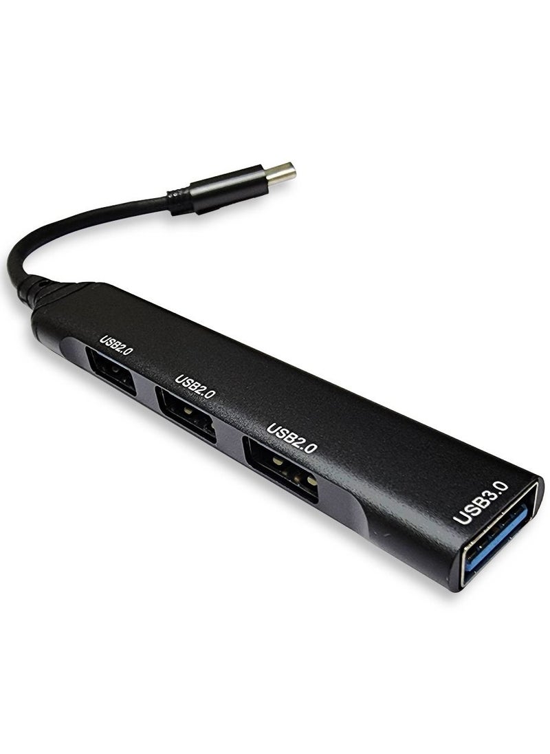 Generic - Usb Convert Hub 3.0 Extension Adapter For Multi Sooket Fast Transfer Data - Type-C Model (SX-35) - Image 1