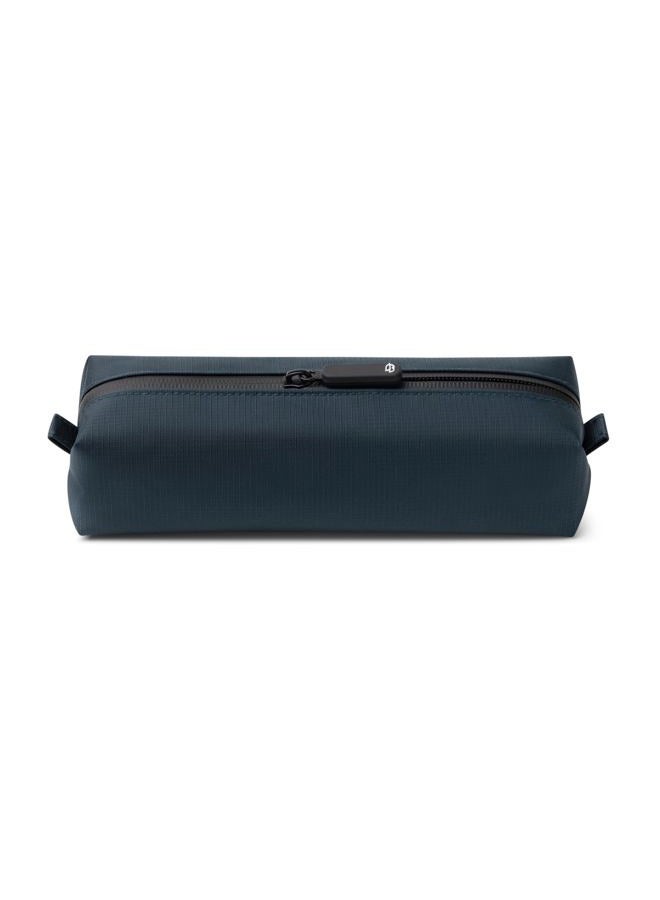 Comfyable Small Toiletry Bag for Men, Slim Mini Toothbrush Bag, Dopp Kit Bag, Blue, Small, Soft - Image 1