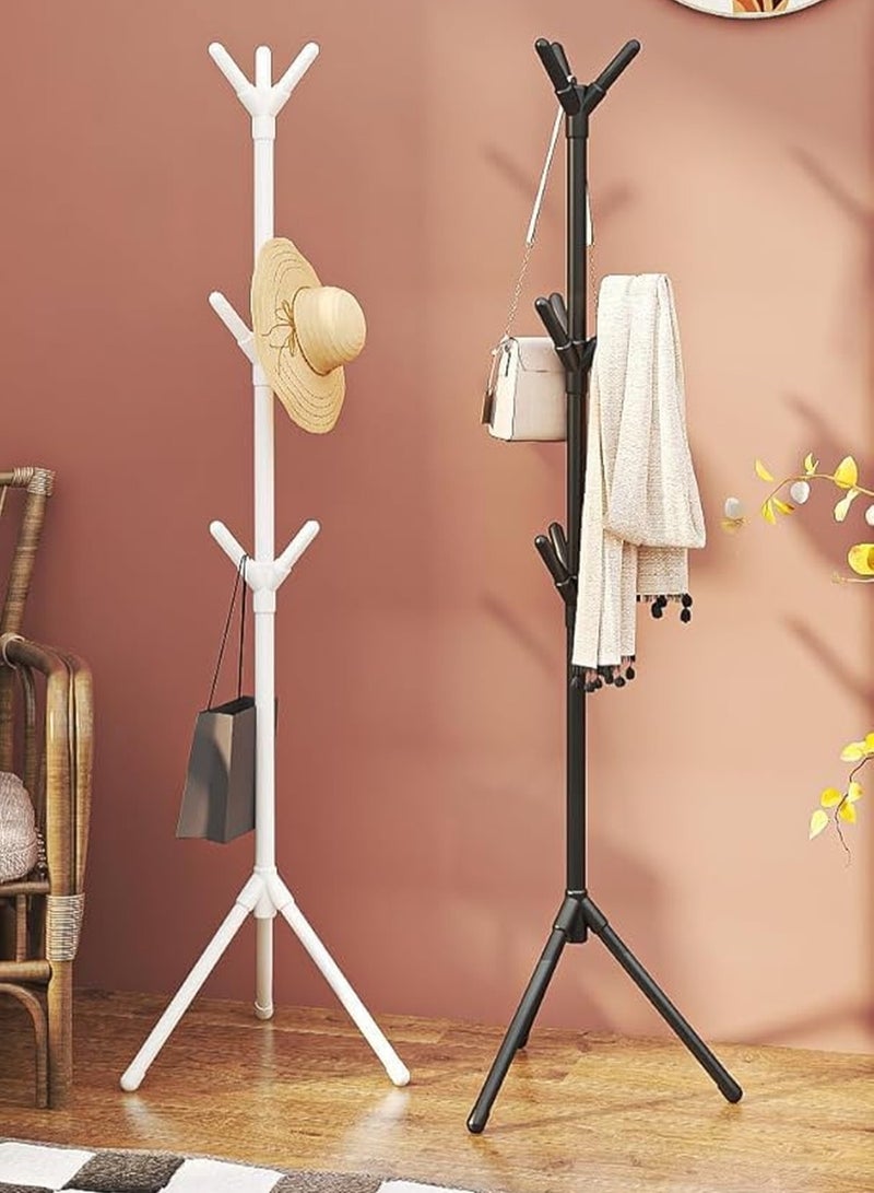 Kimaya Modern Vertical Coat Hanger Rack with 9 Hooks & Three Height Options, Suitable for Hanging Clothes, Hats, And Bags, Ideal for Living Rooms, Bedrooms, And Home Offices 170cm  - Image 5