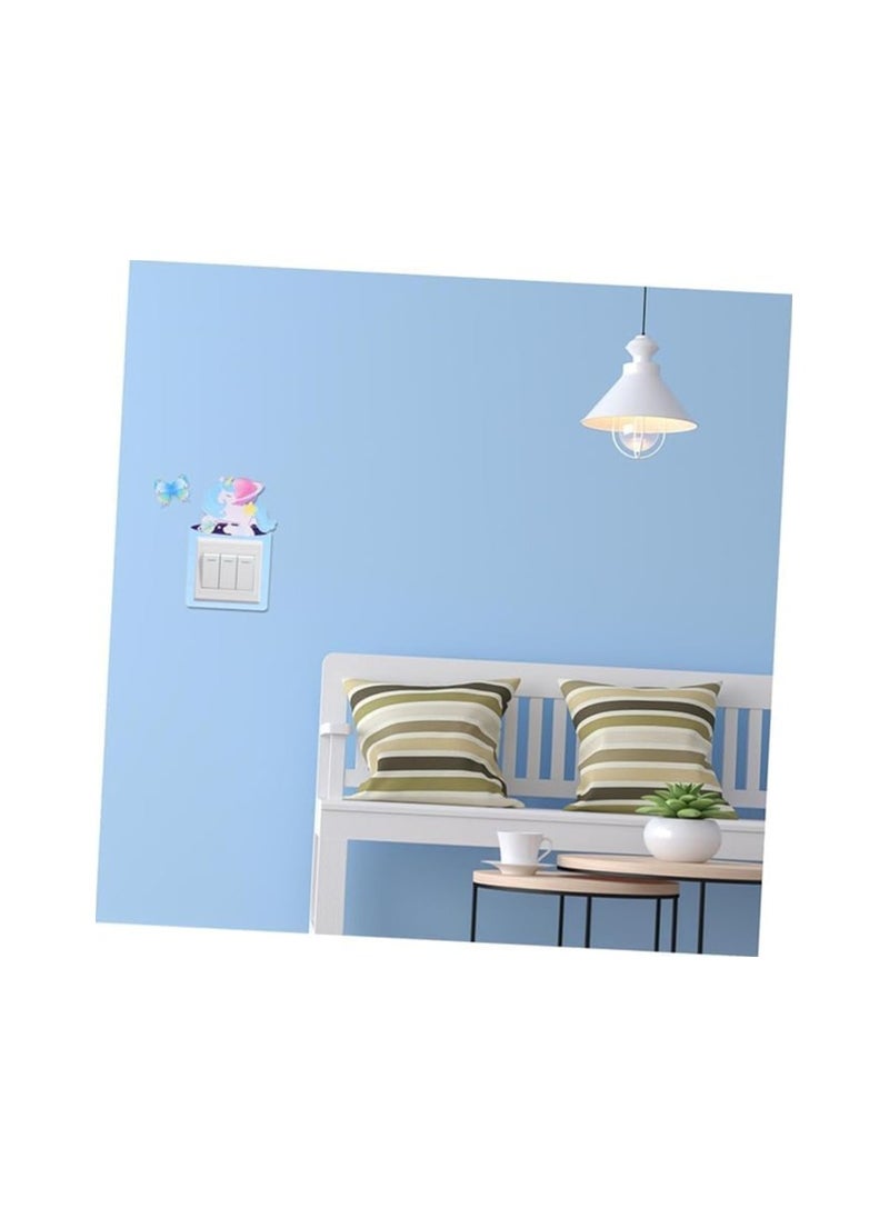 Spaceshoop Removable Stickers Light Switch Stickers Sticker Cartoon HQ PC001  - Image 3