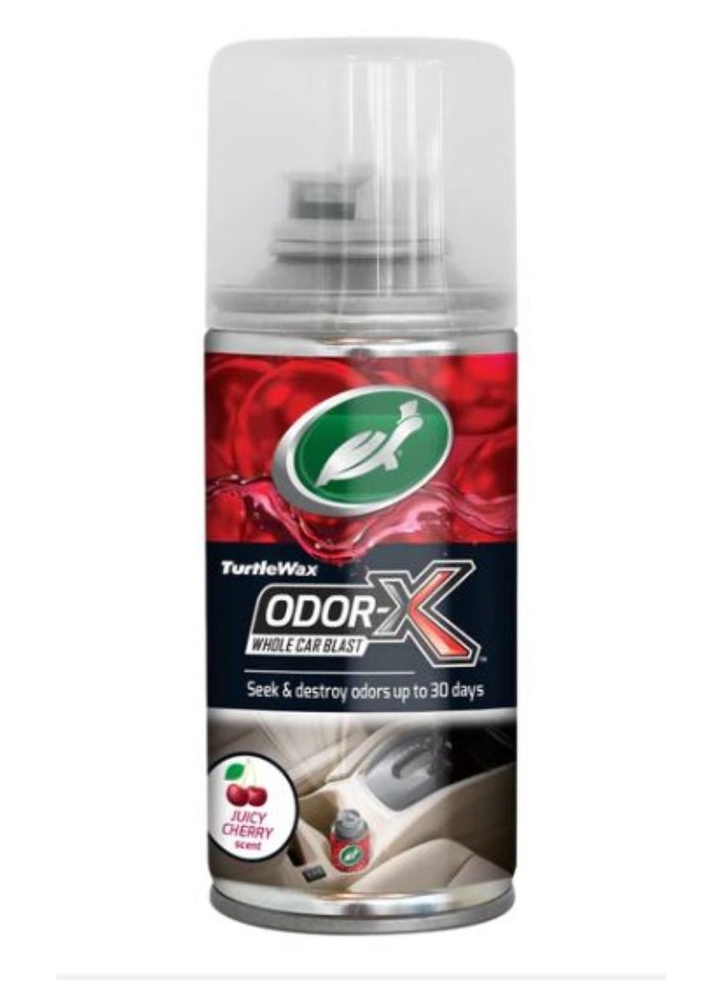 TurtleWax - Car Air Freshener & Odor Eliminator for AC with Cherry Scent – 100ml - Image 1