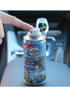 TurtleWax Car Air Freshener & Odor Eliminator for AC with Cherry Scent – 100ml  - Image 3