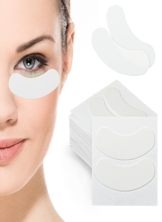COMNICO 100 Pcs Eyelash Extension Foam Eye Pads Disposable Lint Free Stick Well Under Eye Lash Extension Pads Beauty Tool Kit Lash Tech Supplies Must Haves - Image 1