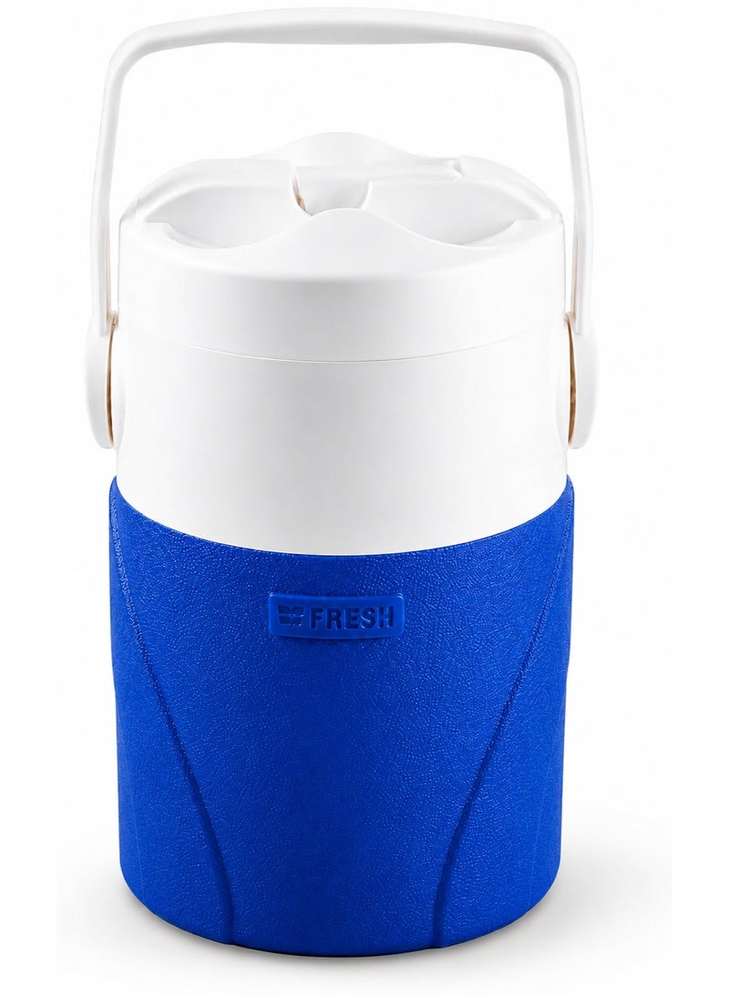 Fresh 3 Liter Plastic Water Cooler | 25 mm Thick Insulated Plastic Ice and Cold Drink Water Bottle | Beverage Container for Trips, Camping, Picnics, Work - Image 4