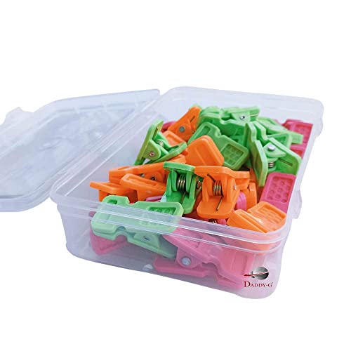 DADDY - G® Premium Cloth Clips for Drying Multipurpose Clothes Pins for Indoor and Outdoor Use Strong and Durable Clips for Clothes Drying, Hanging, and Organizing with Storage Box Set of 36 Pcs - Image 1