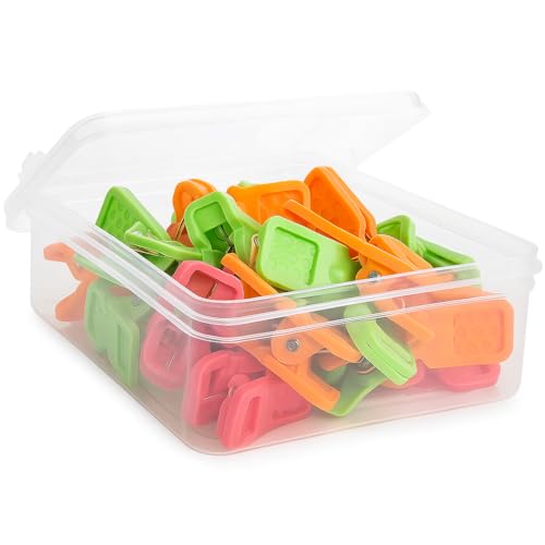DADDY - G® Premium Cloth Clips for Drying Multipurpose Clothes Pins for Indoor and Outdoor Use Strong and Durable Clips for Clothes Drying, Hanging, and Organizing with Storage Box Set of 36 Pcs - Image 2