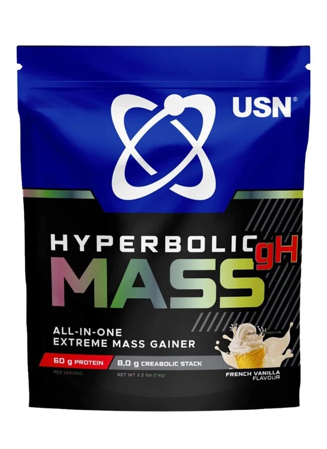 Hyperbolic Mass GH All In One Extreme Mass Gainer French Vanilla 2kg - pzsku/Z22E162B725FEE782C87DZ/45/_/1716561063/876c8a80-37f0-4e7e-a803-7d8a1e709689