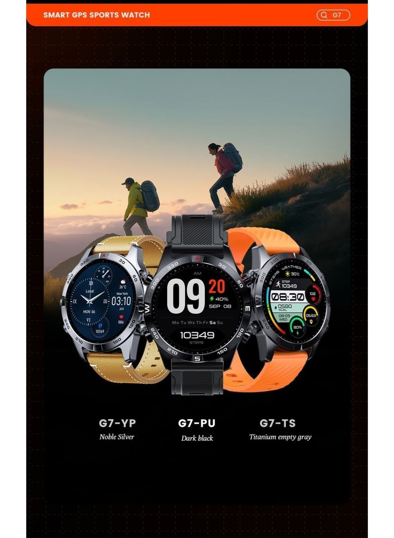 SUNROAD G7 Beidou GPS call and location data import heart rate monitoring voice intelligent outdoor watch - Image 3
