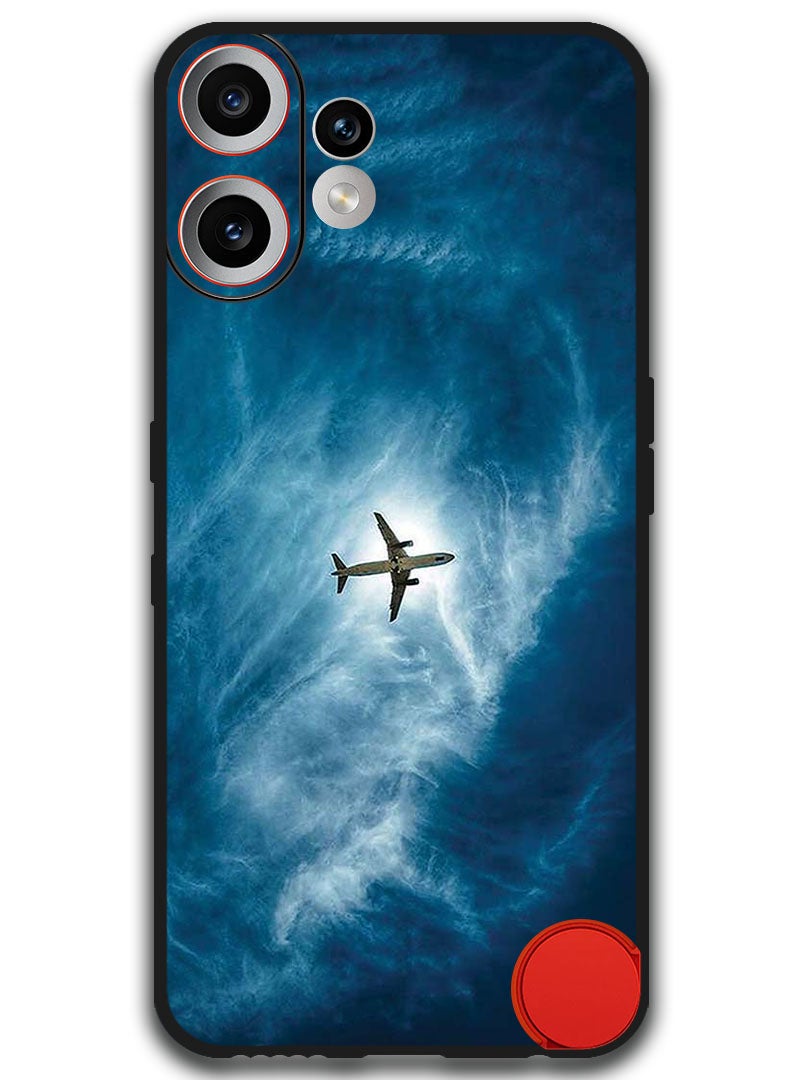 Theodor Case Compatible with Nothing CMF Phone 2 Pro 6.77 Inch Protection Shockproof Bumper Cover Plane In The Sky - Image 1