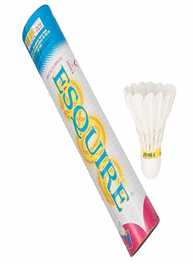 Jonex JJ Jonex Esquire Feather Shuttle Cock (Pack of 10) - Image 1