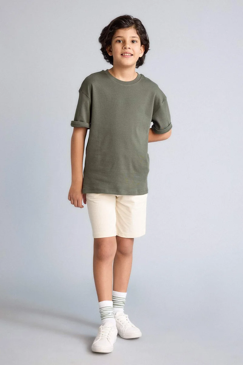 ديفاكتو Oversize Fit Short Sleeve T-Shirt