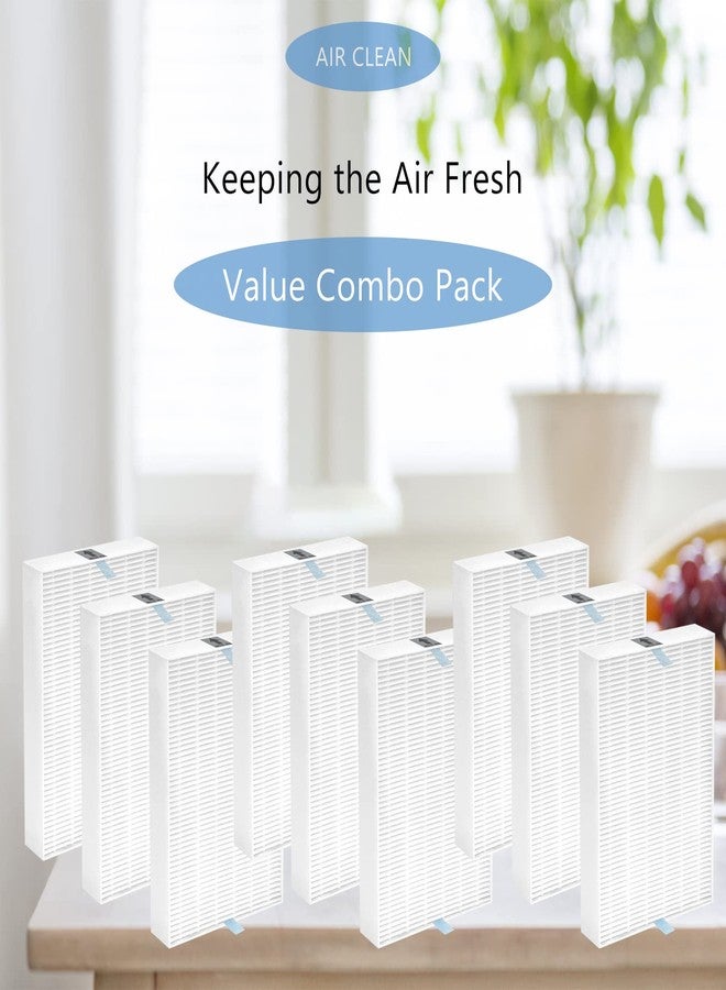 Mixzeny HPA300 HEPA Replacement Filter R Compatible with Honeywell HPA300, HPA200, HPA100, HPA090 Series and HPA5300 Purifier, True HEPA Filter R (HRF-R3 & HRF-R2 & HRF-R1, 9 Pack) - Image 5