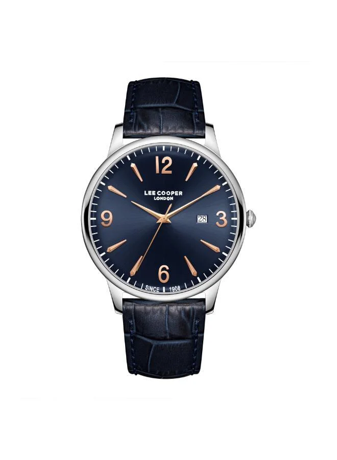 Men's Leather 3H Watch LC08379.399 - 40 mm