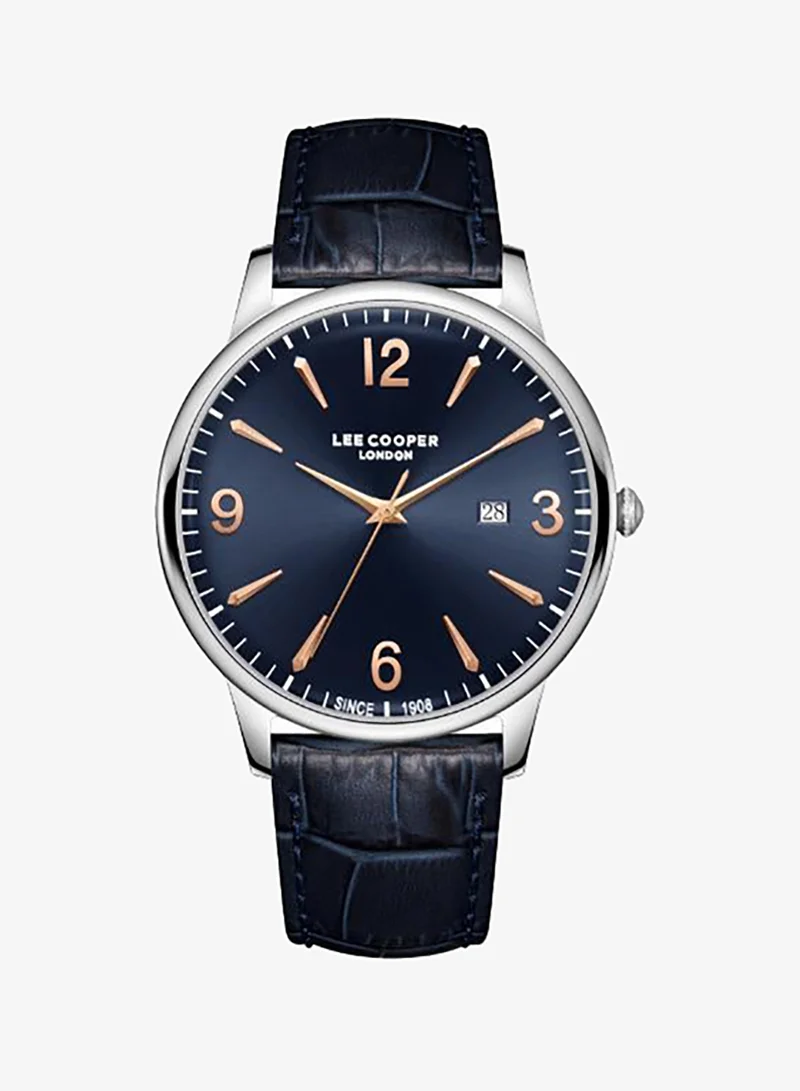 Lee Cooper Men's Leather 3H Watch LC08379.399 - 40 mm