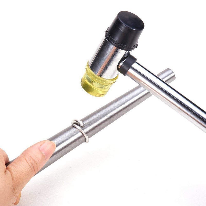 2pcs Mandrel Sizer Finger Sizing Measuring Stick Metal Circle Models Jewelry Tool - Image 3