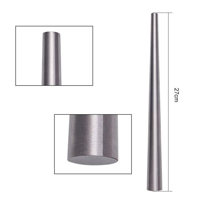 2pcs Mandrel Sizer Finger Sizing Measuring Stick Metal Circle Models Jewelry Tool - Image 5