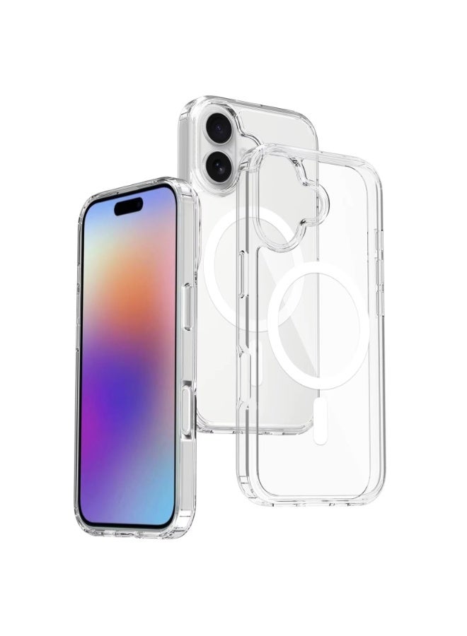 Clear Magnetic Case for iPhone 17 Series - Anti-Yellow Shockproof Transparent Cover with MagSafe - For iPhone 17 / 17 Pro / 17 Pro Max / 17 Air - Image 1