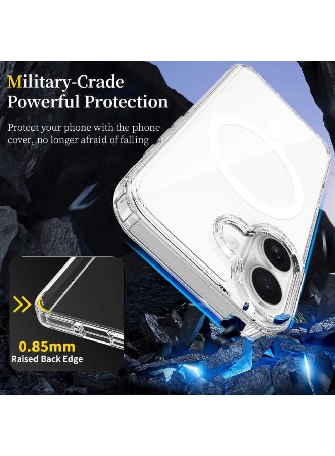 Clear Magnetic Case for iPhone 17 Series - Anti-Yellow Shockproof Transparent Cover with MagSafe - For iPhone 17 / 17 Pro / 17 Pro Max / 17 Air - Image 2