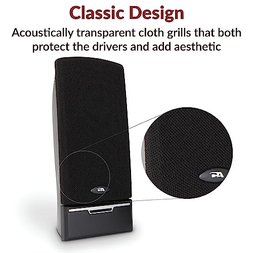 Cyber Acoustics CA-2014 Computer Speakers, Full Stereo Sound, Convenient Controls, Easy Setup - Image 4