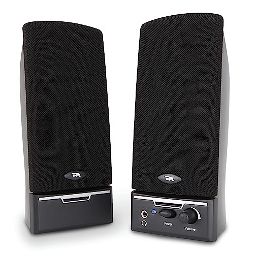 Cyber Acoustics CA-2014 Computer Speakers, Full Stereo Sound, Convenient Controls, Easy Setup - Image 1