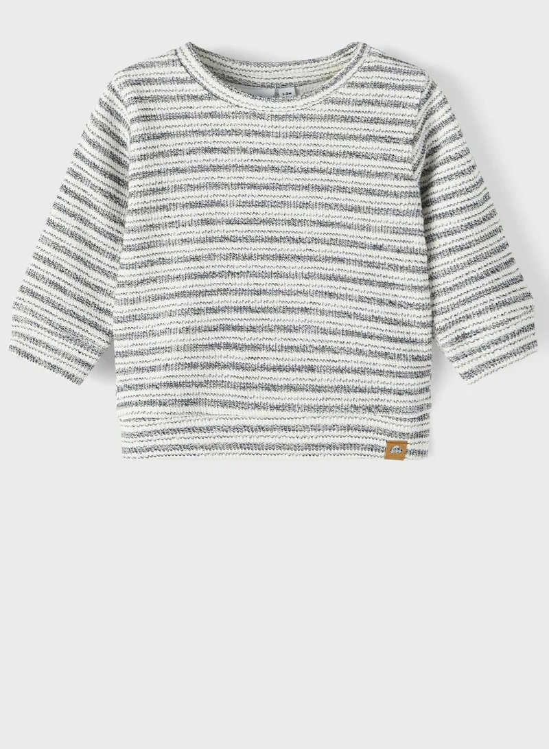 NAME IT Infant Striped Sweatshirt
