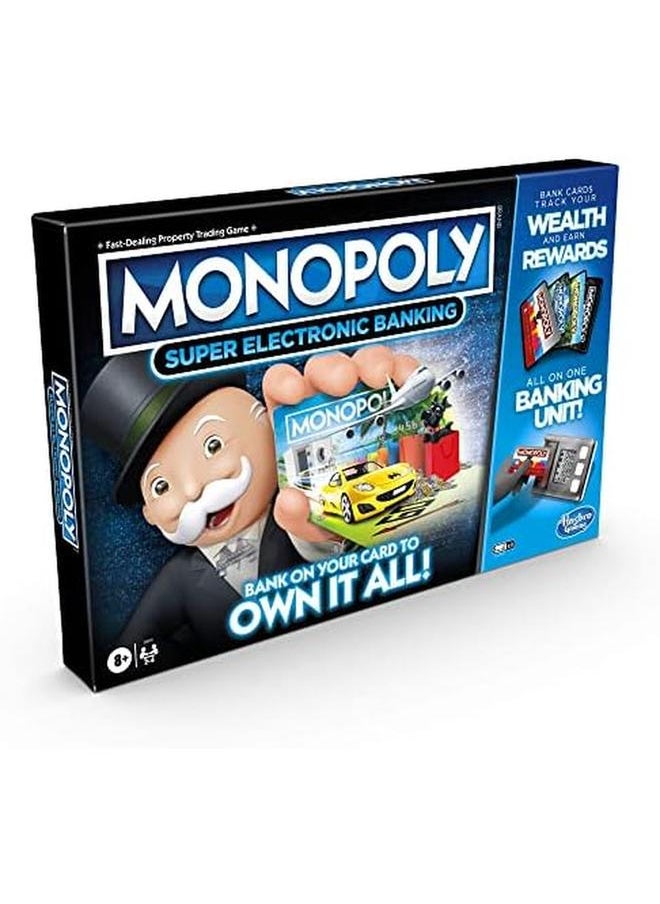 Monopoly Ultimate Rewards Board Game Electronic Banking Unit Choose Your Rewards Cashless Gameplay Tap Technology For Ages 8 And Up  - Image 2