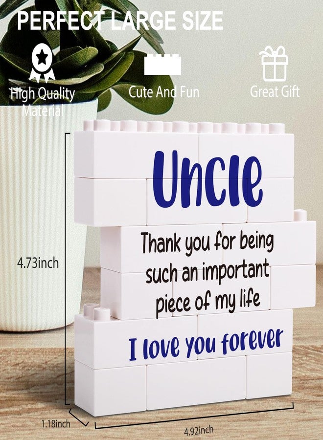 Heartfelt Gifting هدايا للعم من ابن/ابنة أخيه، هدايا عيد ميلاد للعم من ابن/ابنة أخيه، هدايا عيد ميلاد للعم من ابن/ابنة أخيه، لوحة زينة مكتبية - Image 2