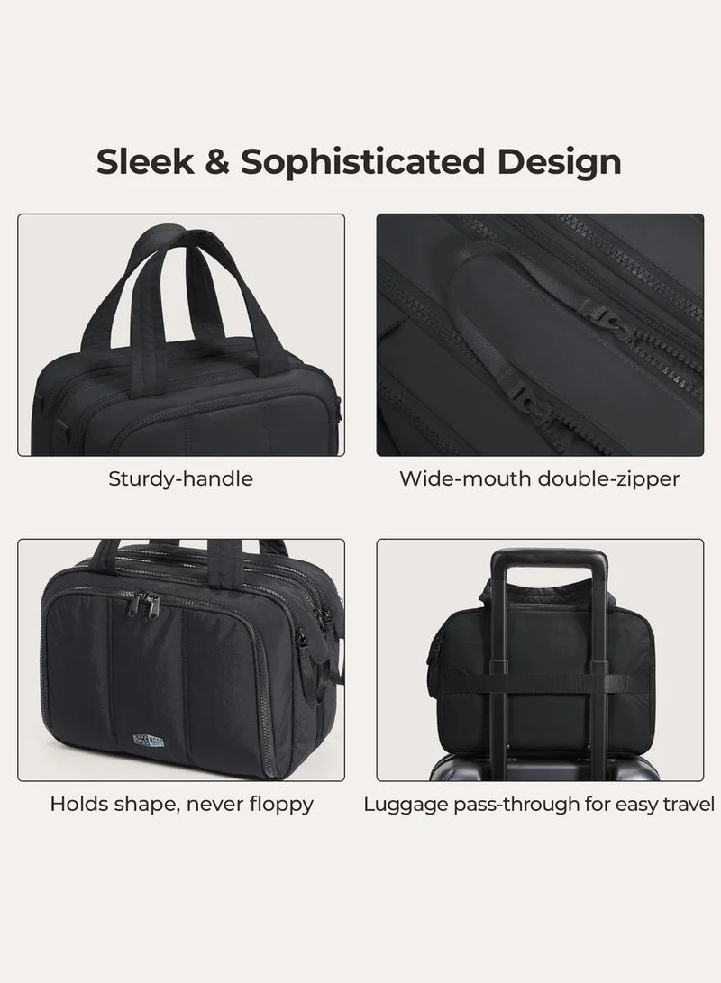 Bagsmart Black BAGSMART Crush Hanging Toiletry Bag  | Best Price UAE