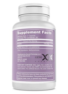 Genex Formulas Genex Fisetin 100mg Serving | 60 Capsules  - Image 3
