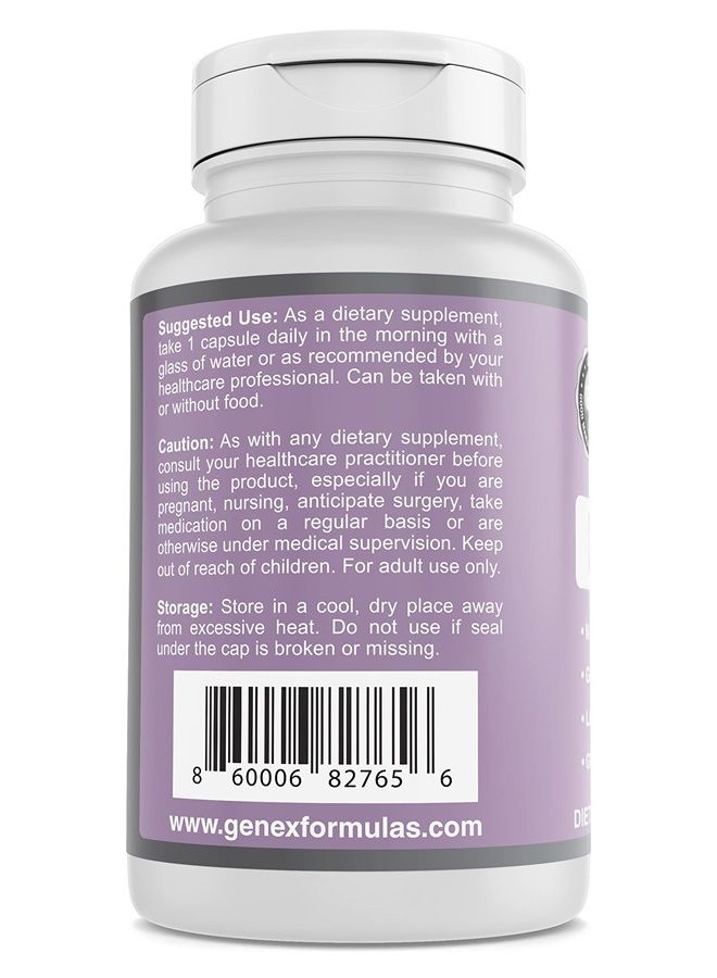 Genex Formulas Genex Fisetin 100mg Serving | 60 Capsules - Image 2