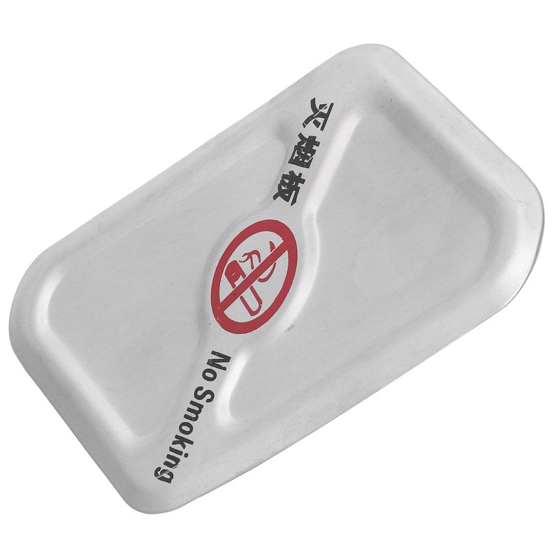 Stainless Steel Outdoor Ashtray with Extinguishing Plate for Public Parks and Property Management - Image 2