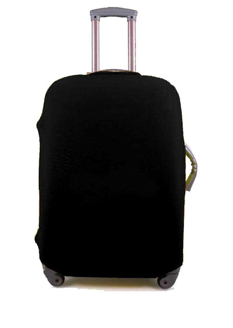 Orka Travel Premium Spandex Stretchable Fabric Luggage Protector Cover only [Medium 24-26 inch - Black (Suitcase Bag Not Included in This Product) - Image 5