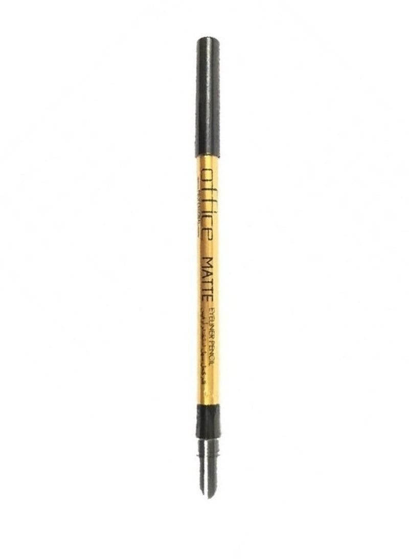 Office Matte Eyeliner Pencil NO. :601 - Image 2