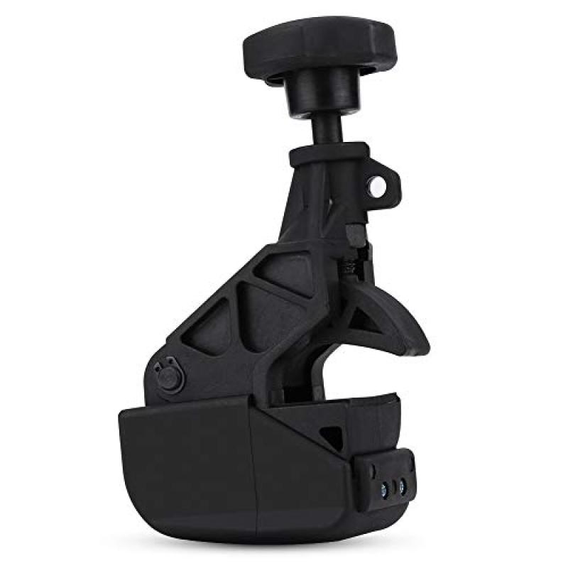 Tire Mounting Tool Black Durable Nylon Wheel Protection - Goose Neck Design Low Profile Tire Tool for Garage Tire Shop Run-Flat Tire Installation - Image 2