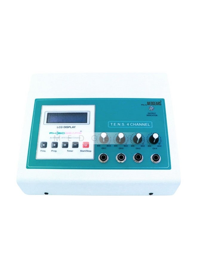 Physiogears Electro Therapy Tens 4 Channel LCD Model (Tens electrode) - Image 2
