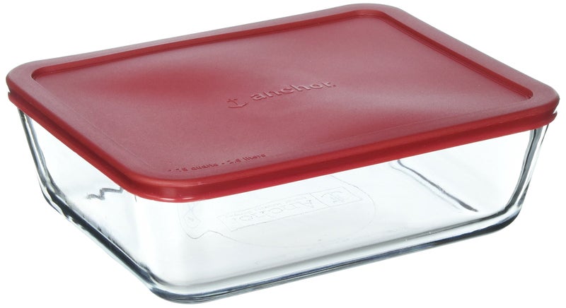 أنكور هوكينغ حاوية من الزجاج لتخزين الطعام مع غطاء - Image 1