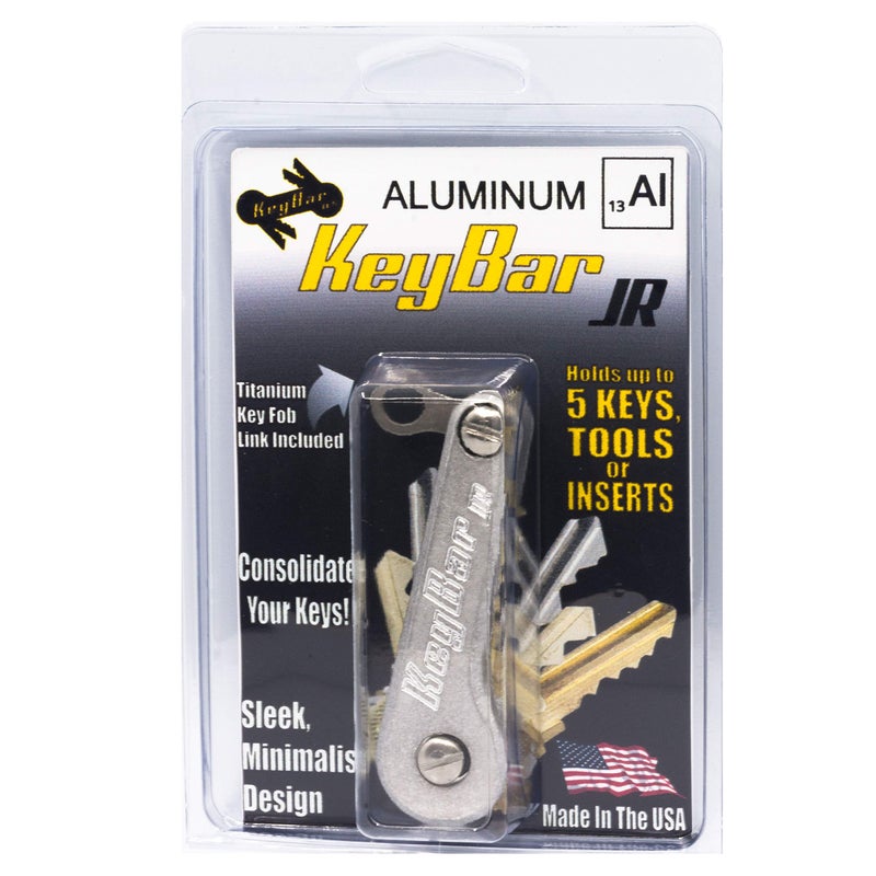 KeyBar JR Key Organizer EDC Tool | Everyday Carry Compact Key Holder Multi-Tool and Keychain Organizer (Holds 4-5 Keys) Made in the USA - Image 5