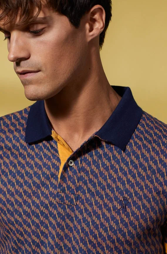 Vicomte A. Patrick Navy Polo