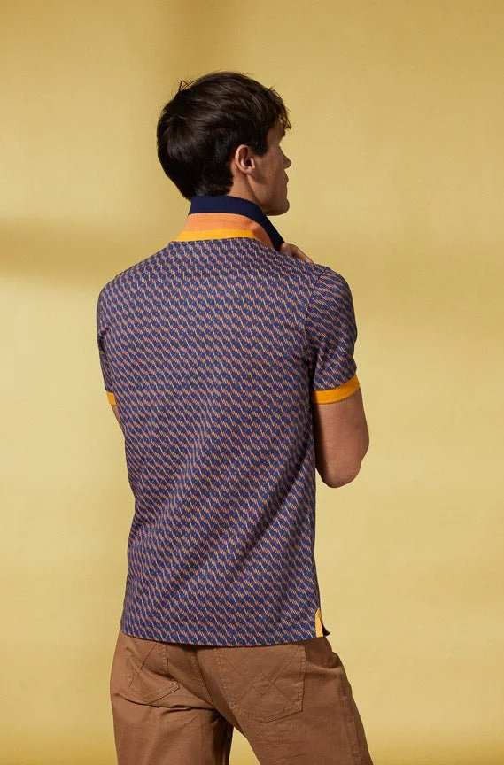 Vicomte A. Patrick Navy Polo