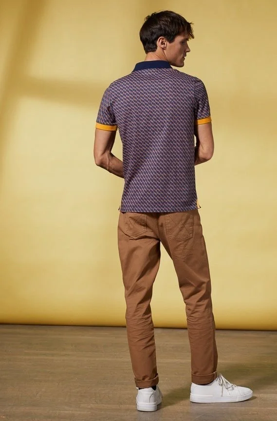 Vicomte A. Patrick Navy Polo