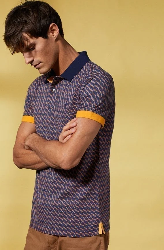 Vicomte A. Patrick Navy Polo