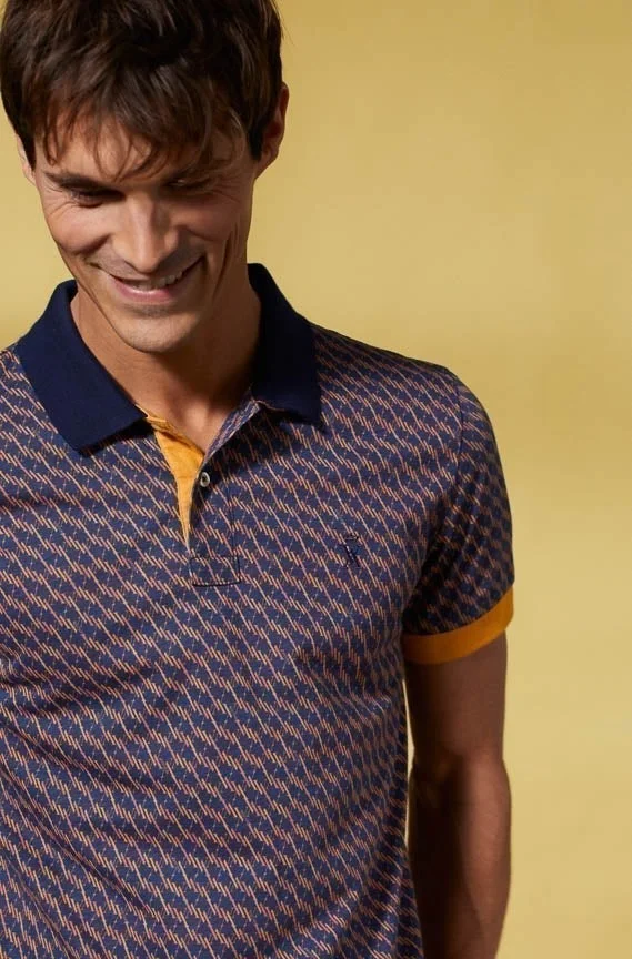 Vicomte A. Patrick Navy Polo