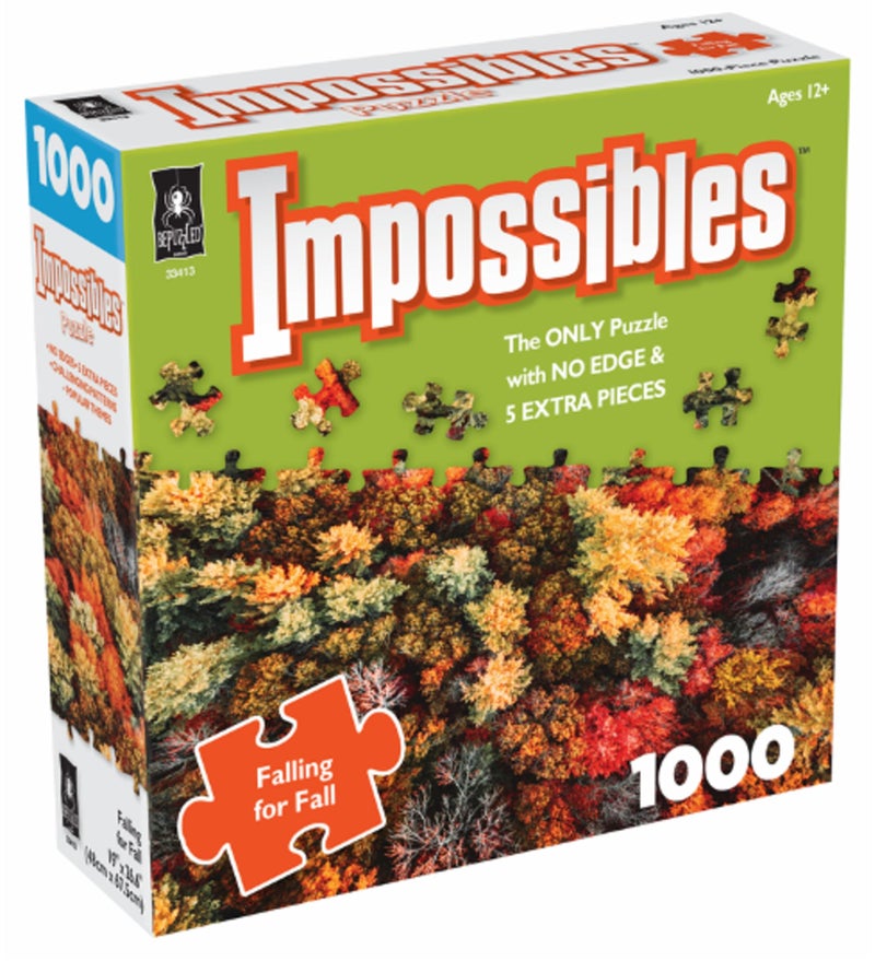 BePuzzled Impossibles Puzzles Falling for Fall Challenging Puzzles with a Twist for Advanced Puzzlers Ages 15 and Up - Image 3