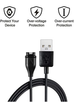 Tersely 1M Charging Cable for Garmin Vivoactive 5 4 4s 3, Charger for Venu 3 3S sq 2 2s Bounce Instinct 2X Fenix 7 7S 7X/6 6S 6X/5 5S 5X/Forerunner 255 255S 55 935/Epix (Gen2)/Approach S60  - Image 2
