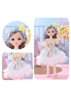 xozgdovg Dress-Up Barbie Doll Gift Box Set - The Dream Toy for Little Girls 