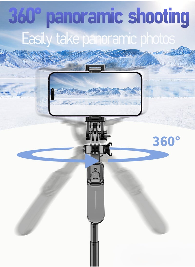 HEROCKX Mobile Phone Tripod Integrated Bracket-2020mm Handheld Gimbal Live Broadcast Long Tripod-Bluetooth Remote Control Stable Photography Artifact  - Image 3
